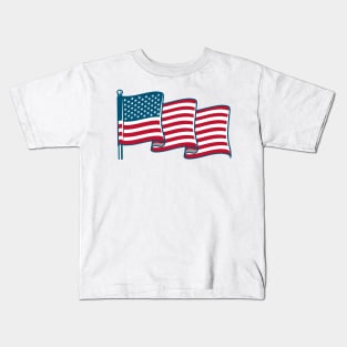 american flag Kids T-Shirt